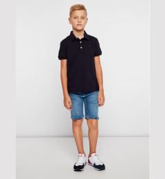 Снимка на Tommy Hilfiger Тениска с яка и копчета KB0KB03975 D Тъмносин Regular Fit