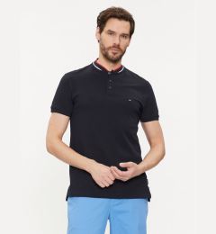 Снимка на Tommy Hilfiger Тениска с яка и копчета Mao MW0MW34752 Тъмносин Slim Fit