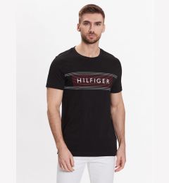 Снимка на Tommy Hilfiger Тишърт Brand Love Chest MW0MW30035 Черен Slim Fit