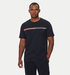 Снимка на Tommy Hilfiger Тишърт Chest Stripe MW0MW36739 Тъмносин Regular Fit