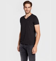 Снимка на Tommy Hilfiger Тишърт Core Stretch MW0MW27540 Черен Slim Fit