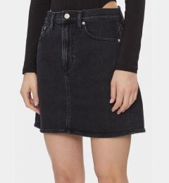 Снимка на Tommy Jeans Дънкова пола Mom Uh Skirt Cg4181 DW0DW17286 Черен Slim Fit