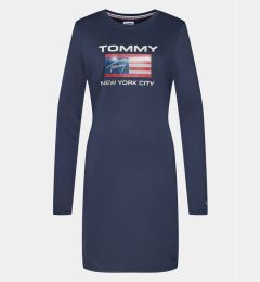 Снимка на Tommy Jeans Ежедневна рокля DW0DW15889 Тъмносин Slim Fit