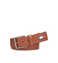 Снимка на Tommy Jeans Мъжки колан Tjm Flag Leather 4.0 AM0AM12340 Кафяв