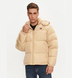 Снимка на Tommy Jeans Пухено яке Alaska DM0DM19537 Бежов Loose Fit