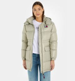 Снимка на Tommy Jeans Пухено яке Alaska DW0DW16573 Сив Regular Fit