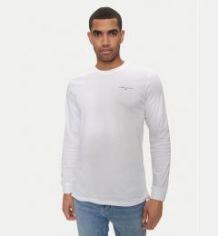 Снимка на Tommy Jeans Тениска с дълъг ръкав Linear DM0DM18551 Бял Slim Fit