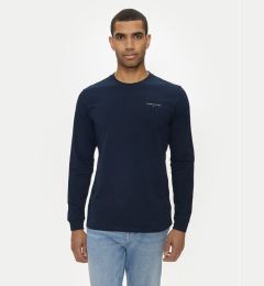 Снимка на Tommy Jeans Тениска с дълъг ръкав Linear DM0DM18551 Тъмносин Slim Fit