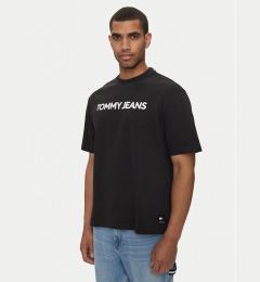 Снимка на Tommy Jeans Тишърт Bold Classics DM0DM18267 Черен Oversize