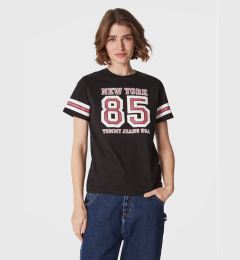 Снимка на Tommy Jeans Тишърт Collegiate DW0DW14906 Черен Relaxed Fit