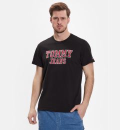 Снимка на Tommy Jeans Тишърт Essential DM0DM16405 Черен Regular Fit