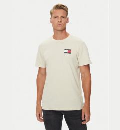 Снимка на Tommy Jeans Тишърт Essential DM0DM20740 Бежов Slim Fit