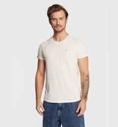 Снимка на Tommy Jeans Тишърт Jaspe DM0DM09586 Бял Slim Fit