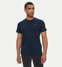 Снимка на Tommy Jeans Тишърт Linear Chest DM0DM18555 Тъмносин Slim Fit