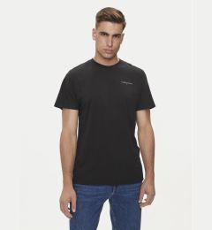 Снимка на Tommy Jeans Тишърт Linear Chest DM0DM18555 Черен Slim Fit