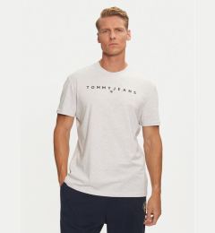 Снимка на Tommy Jeans Тишърт Linear Logo DM0DM20744 Сив Regular Fit