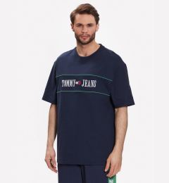 Снимка на Tommy Jeans Тишърт Skate Archive DM0DM16309 Тъмносин Relaxed Fit