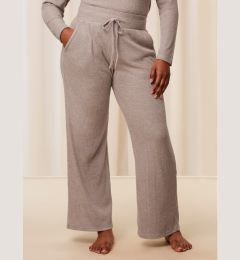 Снимка на Triumph Долнище на пижама Thermal MyWear Wide Leg Trousers 10216564 Бежов Regular Fit