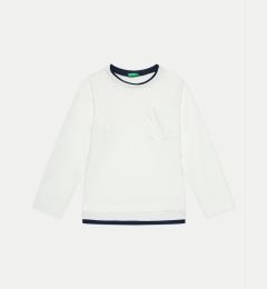 Снимка на United Colors Of Benetton Блуза 3KWZC10JK Бял Regular Fit