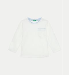 Снимка на United Colors Of Benetton Блуза 3KWZG10F5 Бял Regular Fit