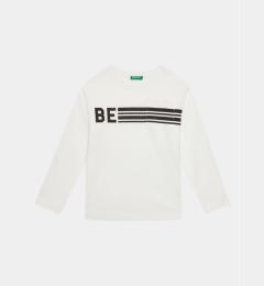 Снимка на United Colors Of Benetton Блуза 3VR5C10DN Бял Regular Fit