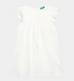 Снимка на United Colors Of Benetton Ежедневна рокля 3096GV00H Бял Regular Fit