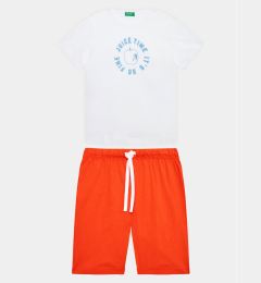 Снимка на United Colors Of Benetton Комплект тишърт и панталонки 3096GK00B Цветен Regular Fit