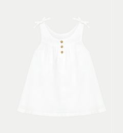 Снимка на United Colors Of Benetton Лятна рокля 4BE7GV01C Бял Regular Fit