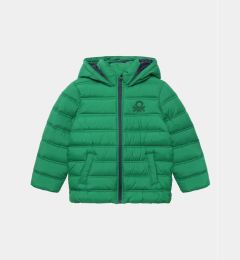 Снимка на United Colors Of Benetton Пухено яке 2WU0CN016 Зелен Regular Fit