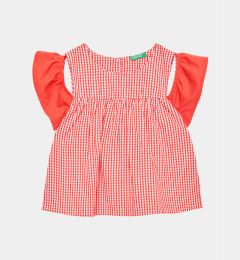 Снимка на United Colors Of Benetton Риза 57KTGQ011 Червен Regular Fit