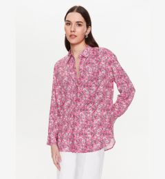 Снимка на United Colors Of Benetton Риза 5T17DQ02Y Розов Relaxed Fit