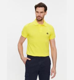 Снимка на United Colors Of Benetton Тениска с яка и копчета 3089J3178 Жълт Regular Fit