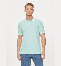 Снимка на United Colors Of Benetton Тениска с яка и копчета 3089U301K Зелен Regular Fit