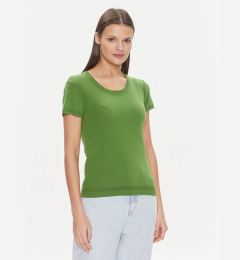 Снимка на United Colors Of Benetton Тишърт 1091D1M10 Зелен Regular Fit