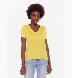 Снимка на United Colors Of Benetton Тишърт 3GA2E4230 Жълт Regular Fit