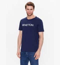 Снимка на United Colors Of Benetton Тишърт 3I1XU100A Тъмносин Regular Fit