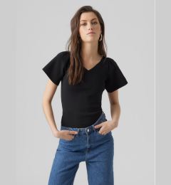 Снимка на Vero Moda Блуза Ginny 10278323 Черен Slim Fit