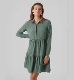 Снимка на Vero Moda Ежедневна рокля Inge 10293730 Зелен Regular Fit