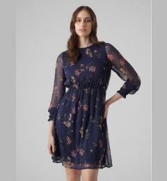 Снимка на Vero Moda Ежедневна рокля Milla 10244553 Тъмносин Regular Fit