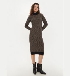 Снимка на Vero Moda Плетена рокля Aria 10314462 Черен Slim Fit