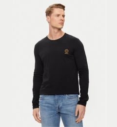 Снимка на Versace Комплект 2 блузи с дълъг ръкав AU10197 Черен Slim Fit