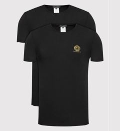 Снимка на Versace Комплект 2 тишъртки AU10193 Черен Slim Fit