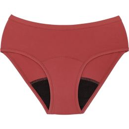 Снимка на Snuggs Period Underwear Classic: Heavy Flow Raspberry менструални бикини от плат за силна менструация размер M Raspberry 1 бр.