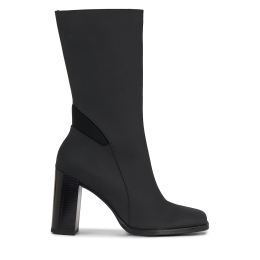 Снимка на Боти Calvin Klein Jeans Heel Zip Boot Lth Wn YW0YW01113 Черен