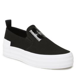 Снимка на Гуменки Calvin Klein Jeans Bold Vulc Flat Slipon YW0YW01040 Черен