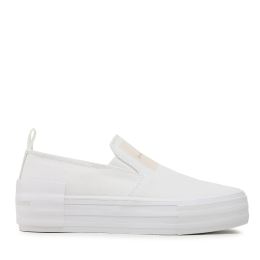 Снимка на Гуменки Calvin Klein Jeans Bold Vulc Flatf Slipon Wn YW0YW01040 Бял