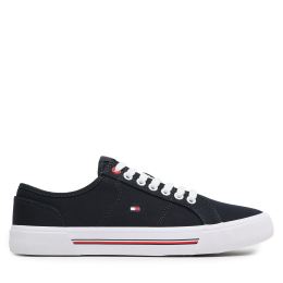 Снимка на Гуменки Tommy Hilfiger Core Corporate Vulc Canvas FM0FM04560 Тъмносин