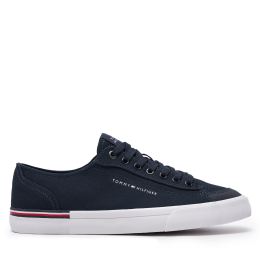 Снимка на Гуменки Tommy Hilfiger Corporate Vulc Canvas FM0FM04954 Тъмносин