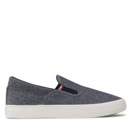 Снимка на Гуменки Tommy Hilfiger Th Hi Vulc Core Low Slip On FM0FM04734 Тъмносин