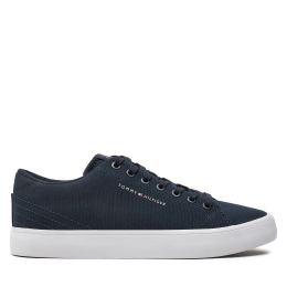 Снимка на Гуменки Tommy Hilfiger Th Hi Vulc Low Canvas FM0FM04882 Тъмносин